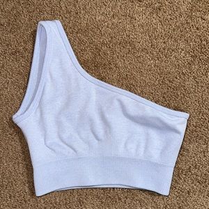 Prozis-One Shoulder Light Blue Top